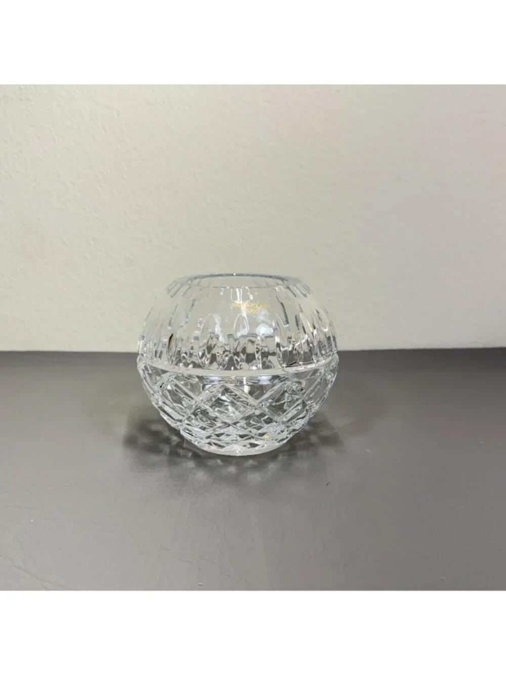 Polish Lead Crystal Rose Bowl 4